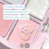 COLORGRAM TINTIN DORY EYESHADOW PALETTE 01 GLITTER DORY | 4 Color Compact Palette with Silky Smooth Texture & Strong Pigmentation | Travel-Friendly Collectible with Vibrant Shades view 3