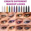 12 Colors Matte Liquid Eyeliner Set Colorful Eyeliner Pencil Pigmented Smudgeproof Eye Liner Festival Makeup Waterproof view 2