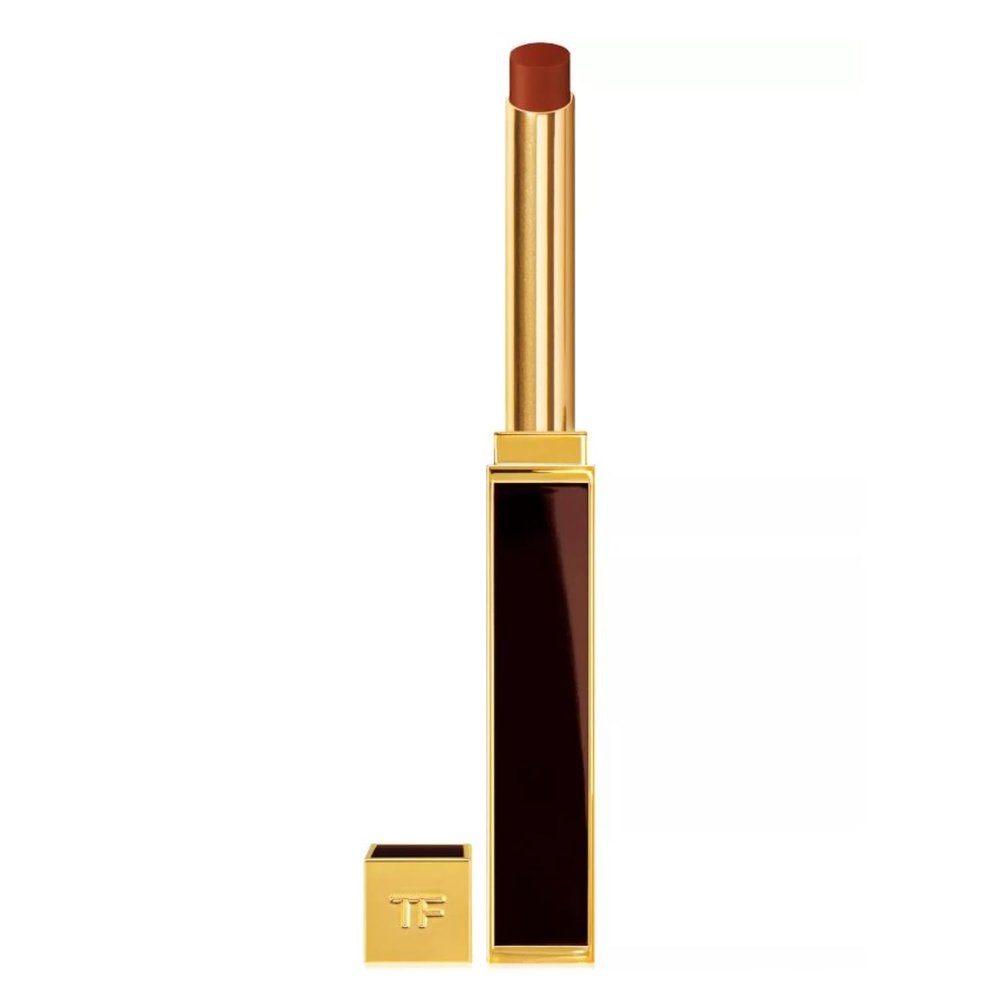 Tom Ford Slim Lip Color Shine Lipstick - 154 First Look (Nude Brown with Red Undertones) - .03 oz / .9 g