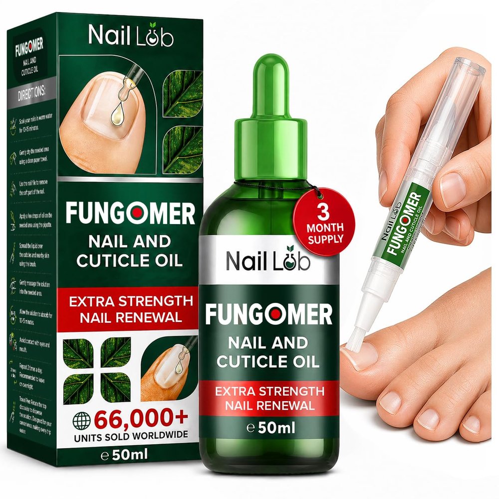 NAIL LAB Premium Nail Oil Pen with Tea Tree Oil - Daily Nail & Cuticle Care for Fingernails & Toenails