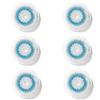 Clarisonic Facial Cleansing Brush Head Replacement for Mia 1, Mia 2, Mia Fit, Alpha Fit, Smart Profile Uplift, Deep Pore, 6 Count view 1