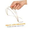 LALADEFIEE 2pcs Crown Making Frame Headdress Diy Base Hair Wear Diy Base Tiaras for Women Wedding Engagement Banquet view 3