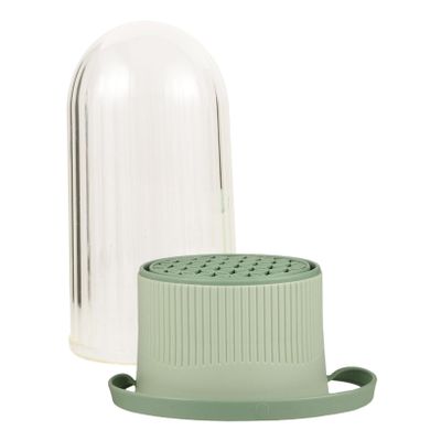 Anneome Makeup Brush Cleaner Box Portable Makeup Cleaner Tool for Efficient Brush Cleaning Silicone Cleaning Pad and Beginners