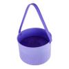 BUGUUYO Portable Makeup Brush Cleaner Tool Multi-functional Makeup Storage Box with Cleaning Pad for Brushes and Sponges Compact Design for Home and Travel Elegant Purple Color view 1