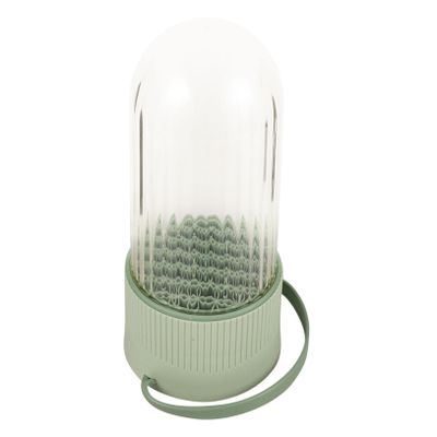 BUGUUYO Makeup Brush Cleaning Container Drying Holder Travel-friendly Beauty Storage Box