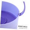 Anneome Makeup Sponge Organizer and Brush Cleaner Rinsing Bowl Multi-functional Makeup Brush Holder for Efficient Cleaning and Drying Elegant Design for Beauty Routine view 2