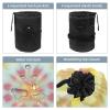 2PCS Colorful Tie Dyeing-51 Travel Cosmetic Bag Makeup Organizer, Drawstring Bathroom Cases - Cylindrical & Small Toiletry Bag view 3
