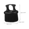 FOMIYES 8pcs Barber Ring Brush Beard Grooming Brush Detangling Hair Soft Bristles Men Hair Portable Beard Styling Tool view 3