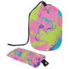 2PCS Colorful Tie Dyeing-27 Travel Cosmetic Bag Makeup Organizer, Drawstring Bathroom Cases - Cylindrical & Small Toiletry Bag view 1