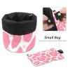 2PCS Colored Leopard Print-240 Travel Cosmetic Bag: Your Ultimate Makeup Organizer & Bathroom Cases - With Drawstring, Cylindrical & Small Toiletry Bag view 4