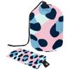 2PCS Leopard-329 Travel Cosmetic Bag Makeup Organizer Bag Bathroom Cases Toiletry Bag with Drawstring (Cylindrical bag and small bag) view 1