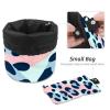 2PCS Leopard-315 Travel Cosmetic Bag Makeup Organizer, Drawstring Bathroom Cases - Cylindrical & Small Toiletry Bag view 4