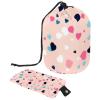 2PCS Colored Leopard Print-244 Travel Cosmetic Bag: Your Ultimate Makeup Organizer & Bathroom Cases - With Drawstring, Cylindrical & Small Toiletry Bag view 1