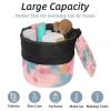 2PCS Colorful Tie Dyeing-81 Travel Cosmetic Bag Makeup Organizer Bag Bathroom Cases Toiletry Bag with Drawstring (Cylindrical bag and small bag) view 2