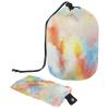 2PCS Aesthetic Tie Dyeing-197 Travel Cosmetic Bag Makeup Organizer Bag Bathroom Cases Toiletry Bag with Drawstring (Cylindrical bag and small bag) view 1