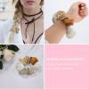 Hair Bands Large Intestine Hair Ring Women Grace Fat Intestines Elasticity Head Rope Wild Meerkats Hair Bands for Women Ponytail Hair Ties Hair Accessories view 3