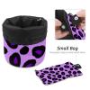 2PCS Colorful Leopard Design-366 Travel Cosmetic Bag Makeup Organizer: Stylish Bathroom Cases with Drawstring, Cylindrical & Small Toiletry Bag view 4
