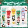 70 Pack Christmas Hand Cream Gift Set, Hand Lotion Travel Size, Mini Hand Cream, Lotion bulk,Stocking Stuffers Christmas Holiday Gifts For Women Coworker,Moisturizing Hand Creams for Dry Cracked Hands view 2