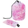 2PCS Colorful Tie Dyeing-15 Travel Cosmetic Bag Makeup Organizer, Drawstring Bathroom Cases - Cylindrical & Small Toiletry Bag view 1