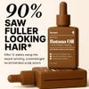 Keyoma Batana Oil for Hair Growth with Rosemary: Nourish & Detox Scalp for Thicker, Stronger, Longer Hair - 100% Organic Batana Oil from Honduras - Reduce Hair Loss (60 mL) view 3