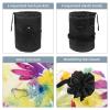2PCS Colorful Tie Dyeing-41 Travel Cosmetic Bag Makeup Organizer Bag Bathroom Cases Toiletry Bag with Drawstring (Cylindrical bag and small bag) view 3