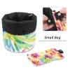 2PCS Colorful Tie Dyeing-41 Travel Cosmetic Bag Makeup Organizer Bag Bathroom Cases Toiletry Bag with Drawstring (Cylindrical bag and small bag) view 4