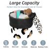 2PCS Leopard-352 Travel Cosmetic Bag: Your Ultimate Makeup Organizer & Bathroom Cases - With Drawstring, Cylindrical & Small Toiletry Bag view 2