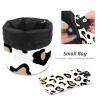 2PCS Leopard-352 Travel Cosmetic Bag: Your Ultimate Makeup Organizer & Bathroom Cases - With Drawstring, Cylindrical & Small Toiletry Bag view 4