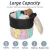 2PCS Tie Dyeing Art-184 Travel Cosmetic Bag: Your Ultimate Makeup Organizer & Bathroom Cases - With Drawstring, Cylindrical & Small Toiletry Bag view 2
