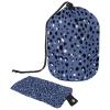 2PCS Colorful Leopard Design-367 Travel Cosmetic Bag Makeup Organizer, Drawstring Bathroom Cases - Cylindrical & Small Toiletry Bag view 1
