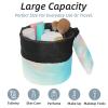 2PCS Colorful Tie Dyeing-68 Travel Cosmetic Bag: Your Ultimate Makeup Organizer & Bathroom Cases - With Drawstring, Cylindrical & Small Toiletry Bag view 2