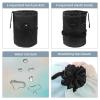 2PCS Colorful Tie Dyeing-68 Travel Cosmetic Bag: Your Ultimate Makeup Organizer & Bathroom Cases - With Drawstring, Cylindrical & Small Toiletry Bag view 3