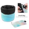 2PCS Colorful Tie Dyeing-68 Travel Cosmetic Bag: Your Ultimate Makeup Organizer & Bathroom Cases - With Drawstring, Cylindrical & Small Toiletry Bag view 4