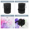 2PCS Tie Dyeing Art-117 Travel Cosmetic Bag Makeup Organizer Bag Bathroom Cases Toiletry Bag with Drawstring (Cylindrical bag and small bag) view 3