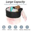2PCS Colorful Tie Dyeing-6 Travel Cosmetic Bag Makeup Organizer: Stylish Bathroom Cases with Drawstring, Cylindrical & Small Toiletry Bag view 2