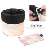 2PCS Colorful Tie Dyeing-6 Travel Cosmetic Bag Makeup Organizer: Stylish Bathroom Cases with Drawstring, Cylindrical & Small Toiletry Bag view 4