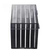 10 Layers Acrylic Eyelash Storage Box, Clear False Eyelash Organizer Case, Cosmetic Makeup Storage Box, with Magnetic Bottom Extension Grafting Tool (Tea Transparent) view 4