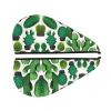 SamLng Green Cactus Coral Velvet Dry Hair Cap  Perfect for Home, Travel, Pool Parties, Beaches, Baths, and More view 2