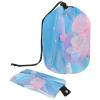 2PCS Leopard-325 Travel Cosmetic Bag Makeup Organizer Bag Bathroom Cases Toiletry Bag with Drawstring (Cylindrical bag and small bag) view 1