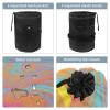 2PCS Aesthetic Tie Dyeing-200 Travel Cosmetic Bag: Your Ultimate Makeup Organizer & Bathroom Cases - With Drawstring, Cylindrical & Small Toiletry Bag view 3
