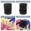 2PCS Colorful Tie Dyeing-57 Travel Cosmetic Bag Makeup Organizer Bag Bathroom Cases Toiletry Bag with Drawstring (Cylindrical bag and small bag) view 3