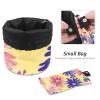 2PCS Colorful Tie Dyeing-57 Travel Cosmetic Bag Makeup Organizer Bag Bathroom Cases Toiletry Bag with Drawstring (Cylindrical bag and small bag) view 4