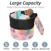 2PCS Colorful Tie Dyeing-111 Travel Cosmetic Bag Makeup Organizer, Drawstring Bathroom Cases - Cylindrical & Small Toiletry Bag view 2