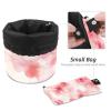 2PCS Leopard-369 Travel Cosmetic Bag Makeup Organizer Bag Bathroom Cases Toiletry Bag with Drawstring (Cylindrical bag and small bag) view 4