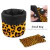 2PCS Art Leopard Print-269 Travel Cosmetic Bag Makeup Organizer Bag Bathroom Cases Toiletry Bag with Drawstring (Cylindrical bag and small bag) view 4