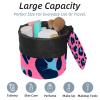 2PCS Leopard-309 Travel Cosmetic Bag Makeup Organizer Bag Bathroom Cases Toiletry Bag with Drawstring (Cylindrical bag and small bag) view 2