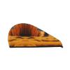 Autumn Golden Grass Landscape SamLng Coral Velvet Dry Hair Cap  Perfect for Home, Travel, Pool Parties, Beaches, Baths, and More view 1