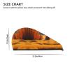 Autumn Golden Grass Landscape SamLng Coral Velvet Dry Hair Cap  Perfect for Home, Travel, Pool Parties, Beaches, Baths, and More view 4