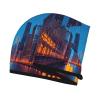 Chicago Night SamLng Coral Velvet Dry Hair Cap  Perfect for Home, Travel, Pool Parties, Beaches, Baths, and More view 3