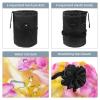 2PCS Colorful Tie Dyeing-4 Travel Cosmetic Bag: Your Ultimate Makeup Organizer & Bathroom Cases - With Drawstring, Cylindrical & Small Toiletry Bag view 3